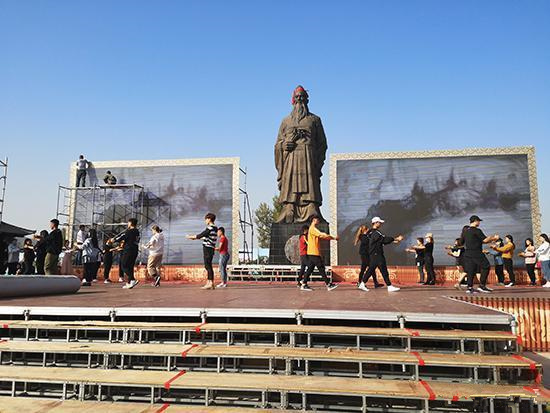 渭南市合阳县举办2018中国烹饪始祖伊尹祭拜系列